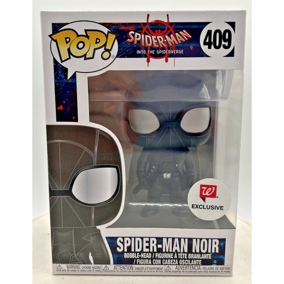 Funko Pop! Spider-Man Into the Spider-Verse Spider-Man Noir #409 F14